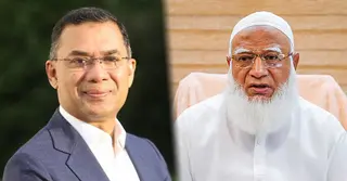 জামায়াত আমিরের সঙ্গে দেখা করতে তার বাসায় তারেক রহমান